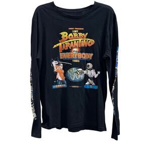 Bobby Tarantino vs. Everybody Tour graphic long-sleeved T-shirt sleeve art sz XL
